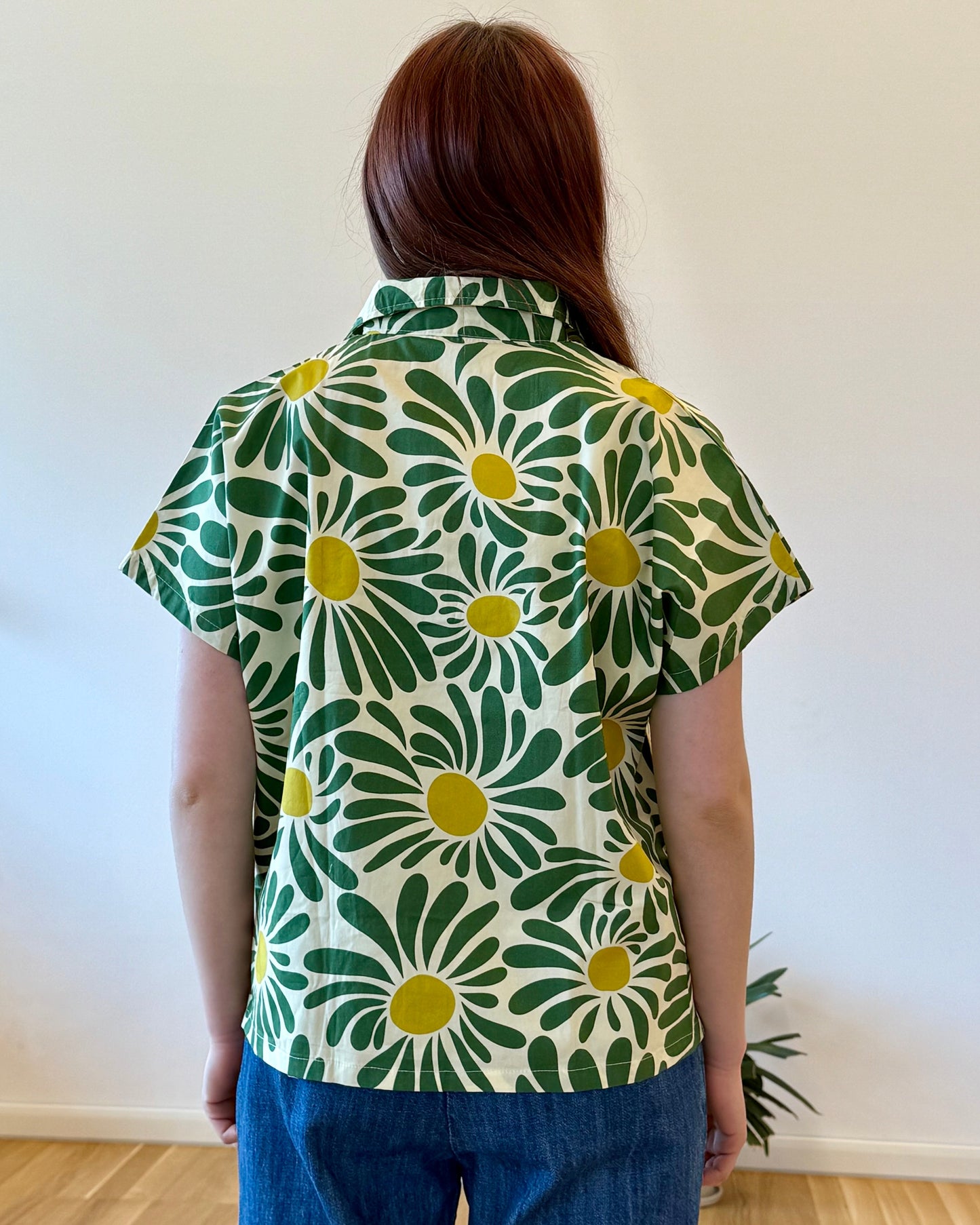 Camicetta Koti fiori verde