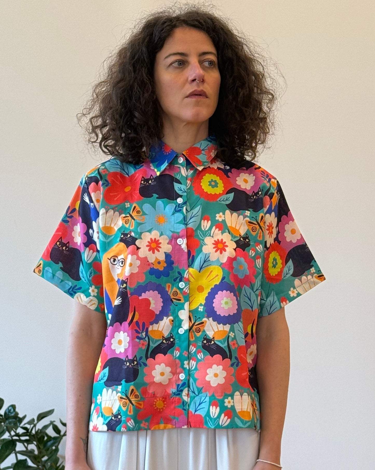 Camicetta Hori Flower