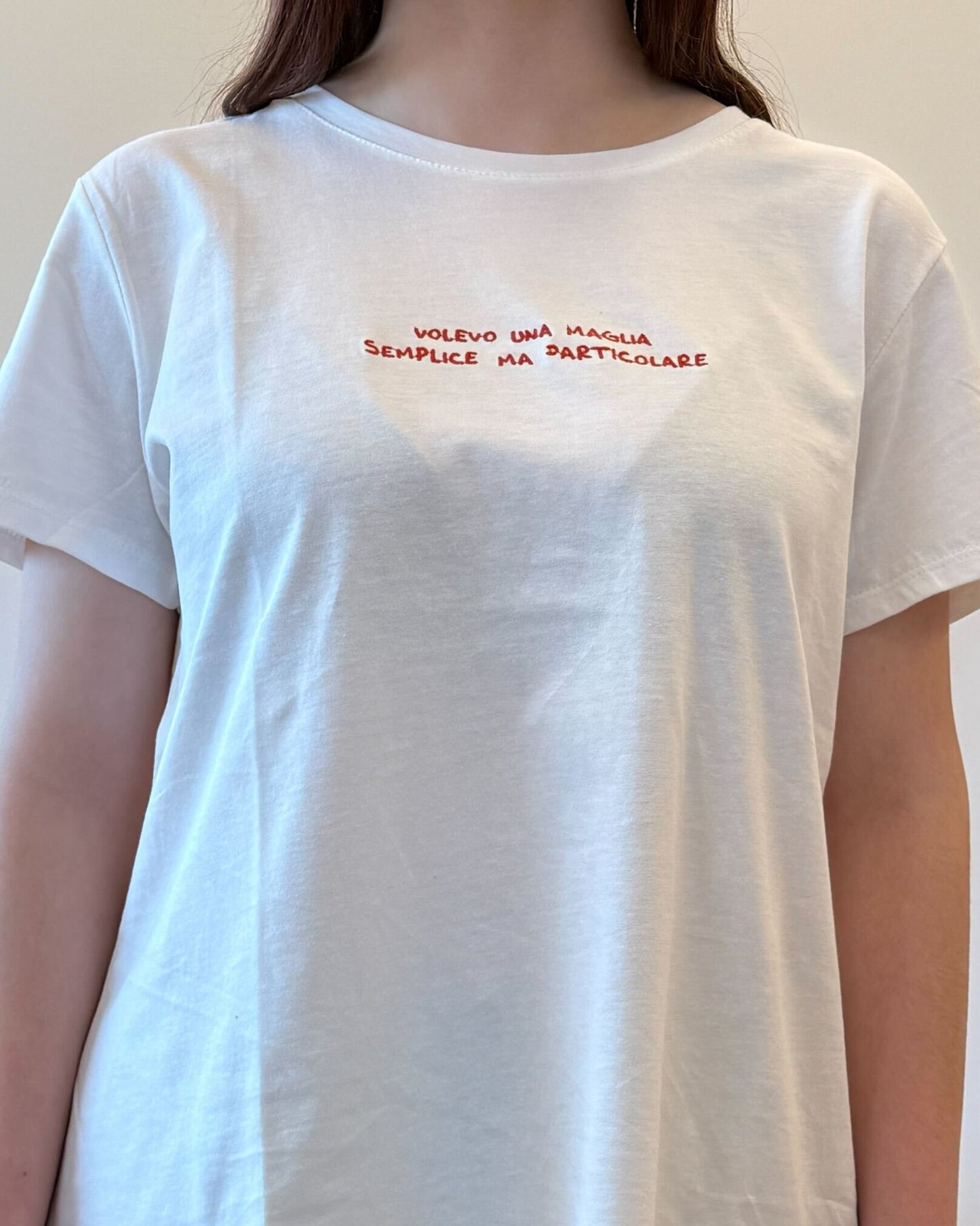 T-shirt Volevo una maglia semplice