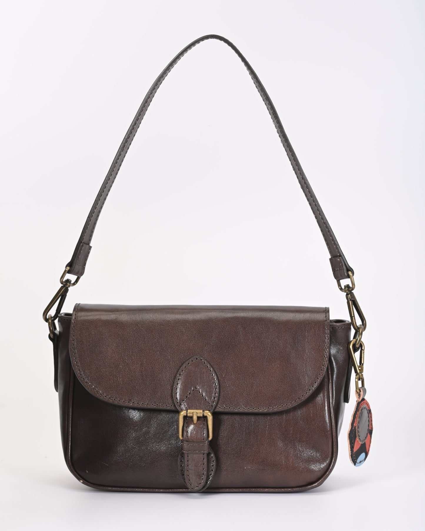 Borsetta pelle marrone