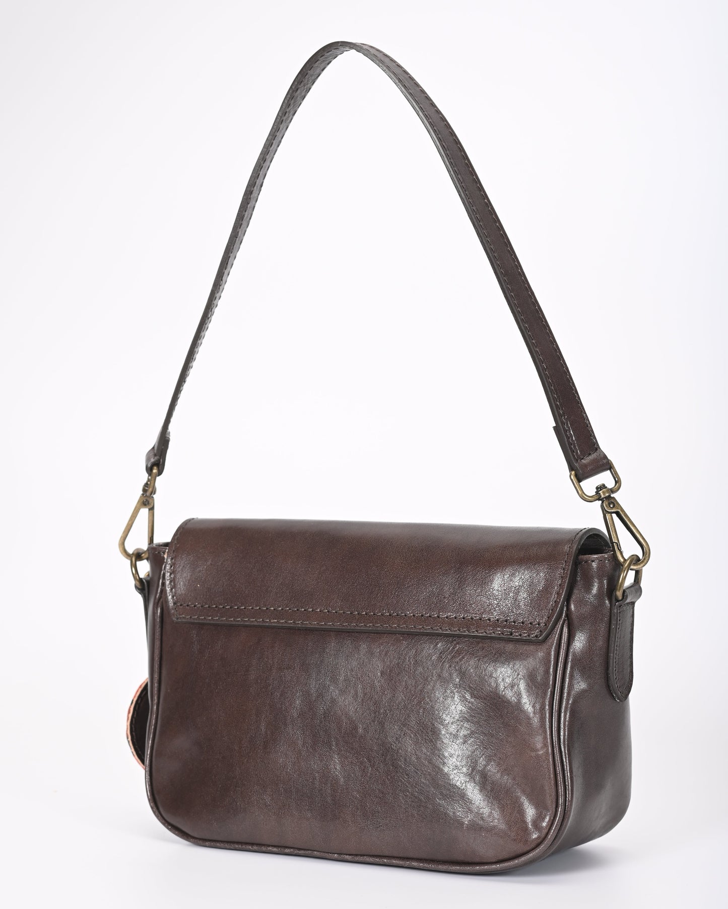 Borsetta pelle marrone