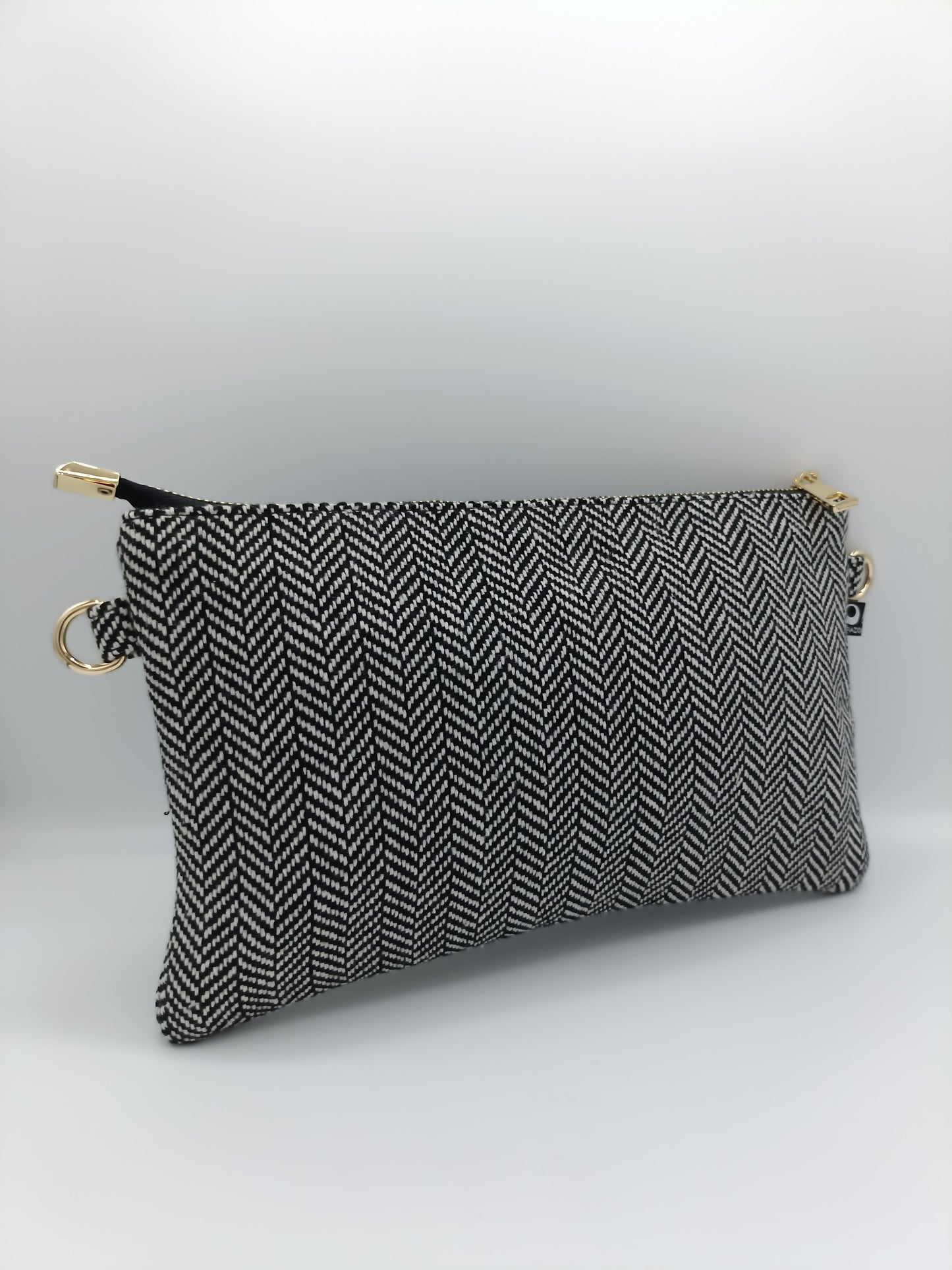 Borsa Mixina in lana spinata
