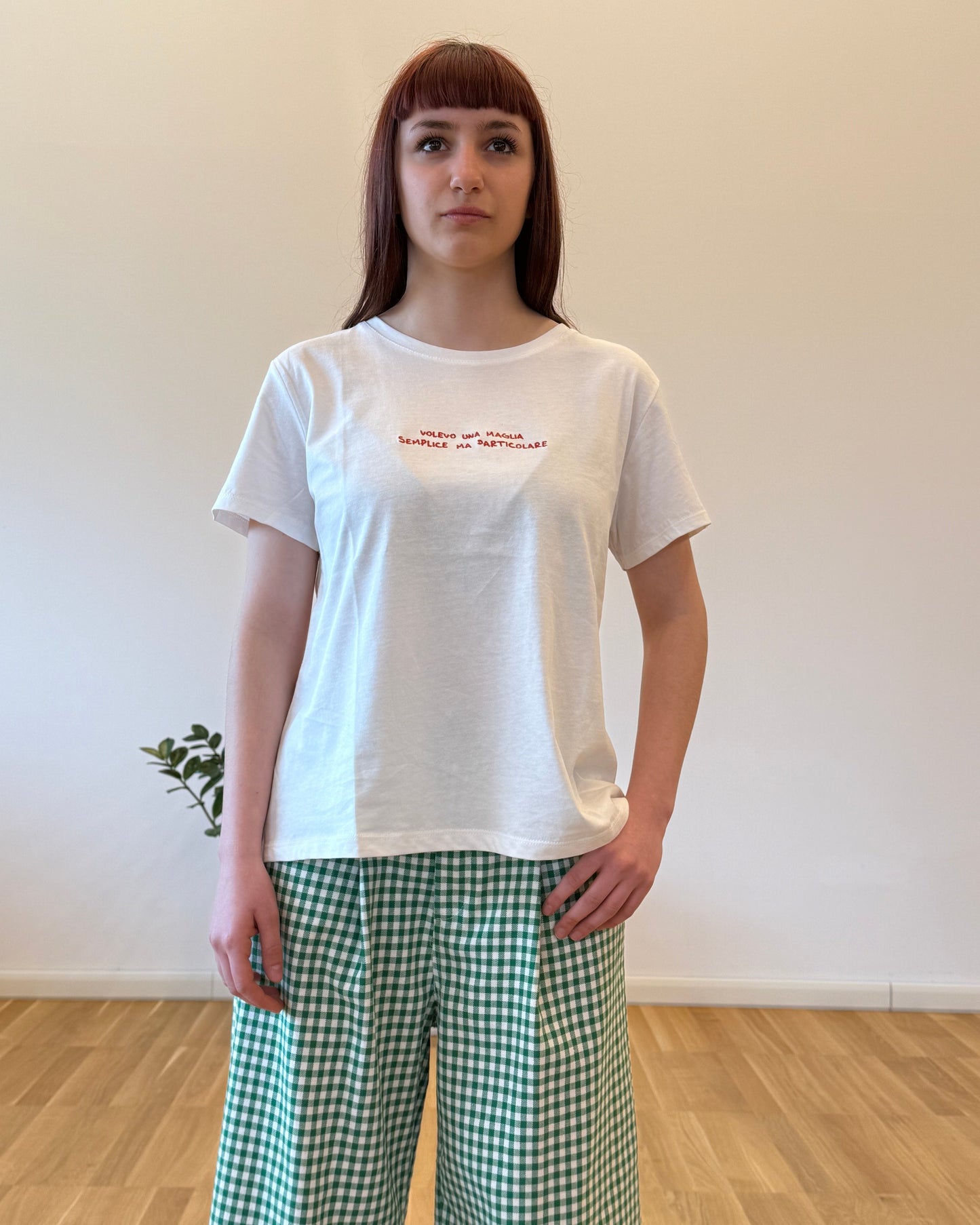 T-shirt Volevo una maglia semplice