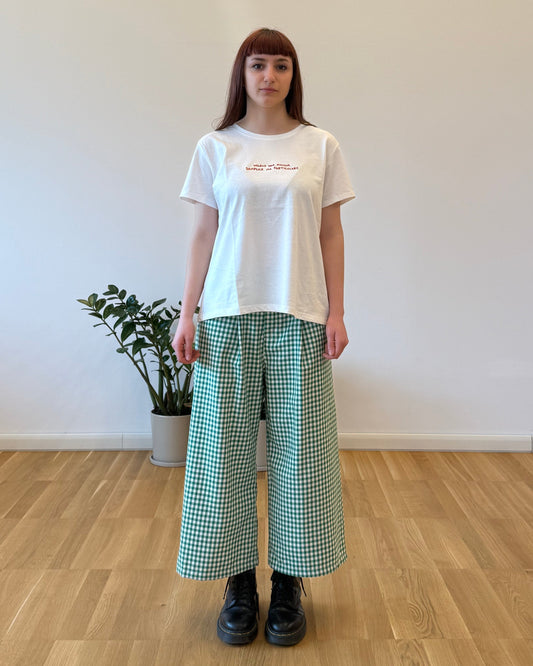 Pantaloni Quadri Vichy