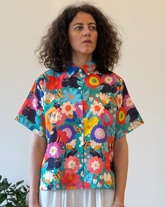 Camicetta Hori Flower