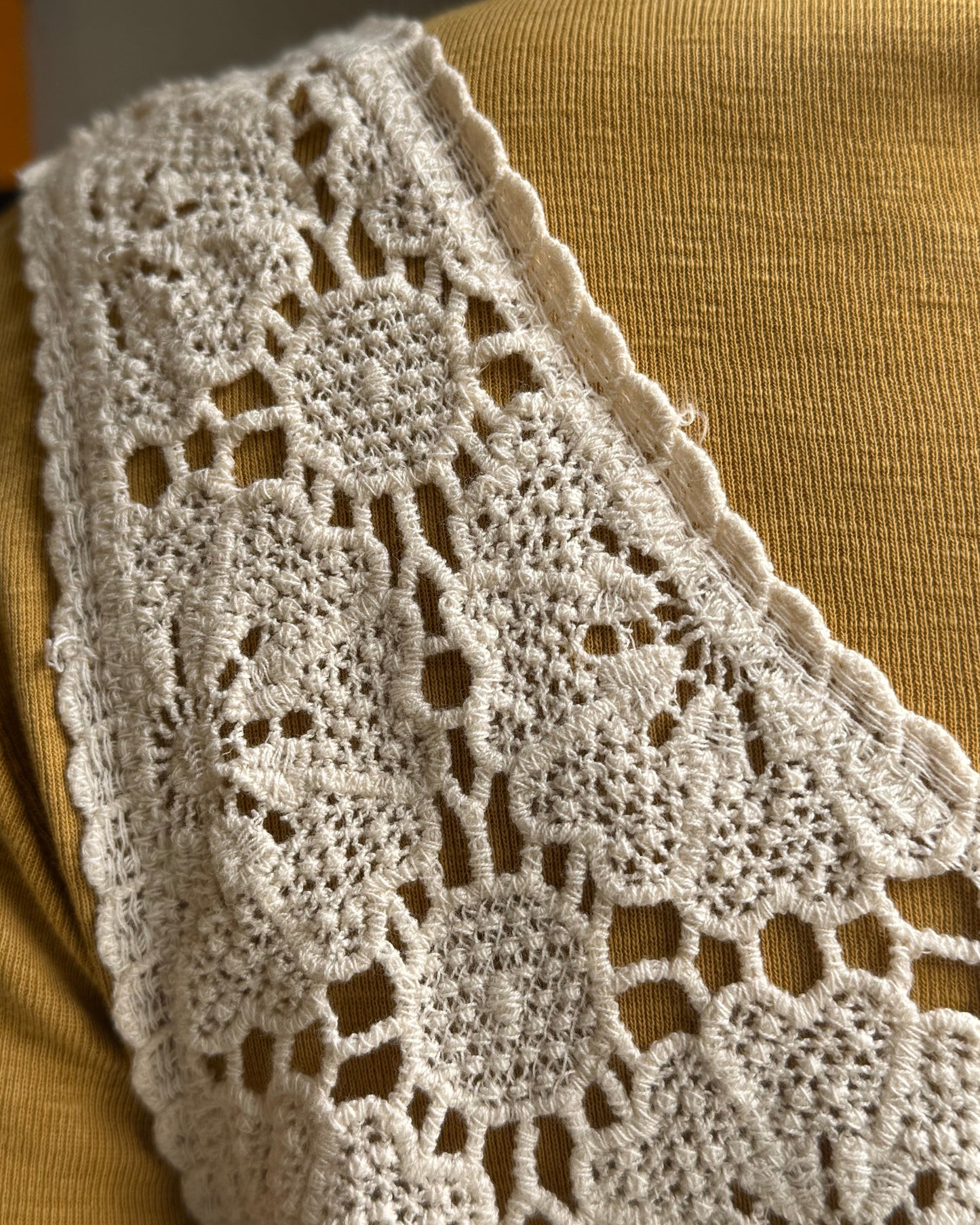 Top crochet panna
