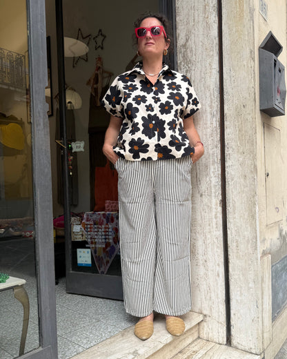 Pantalone a righe