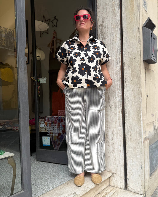 Pantalone a righe