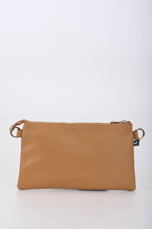 Borsa Mixina in pelle senape