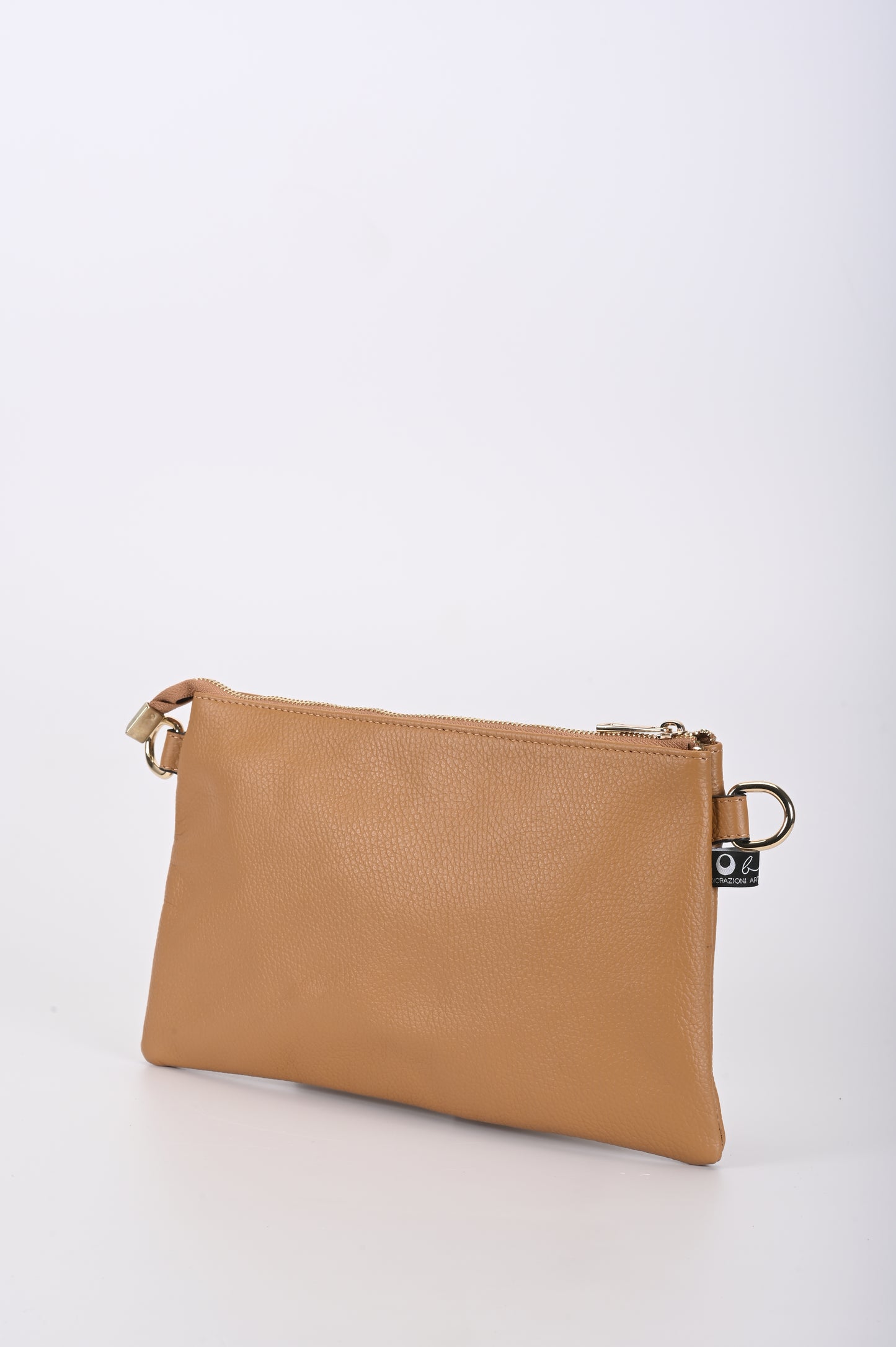 Borsa Mixina in pelle senape