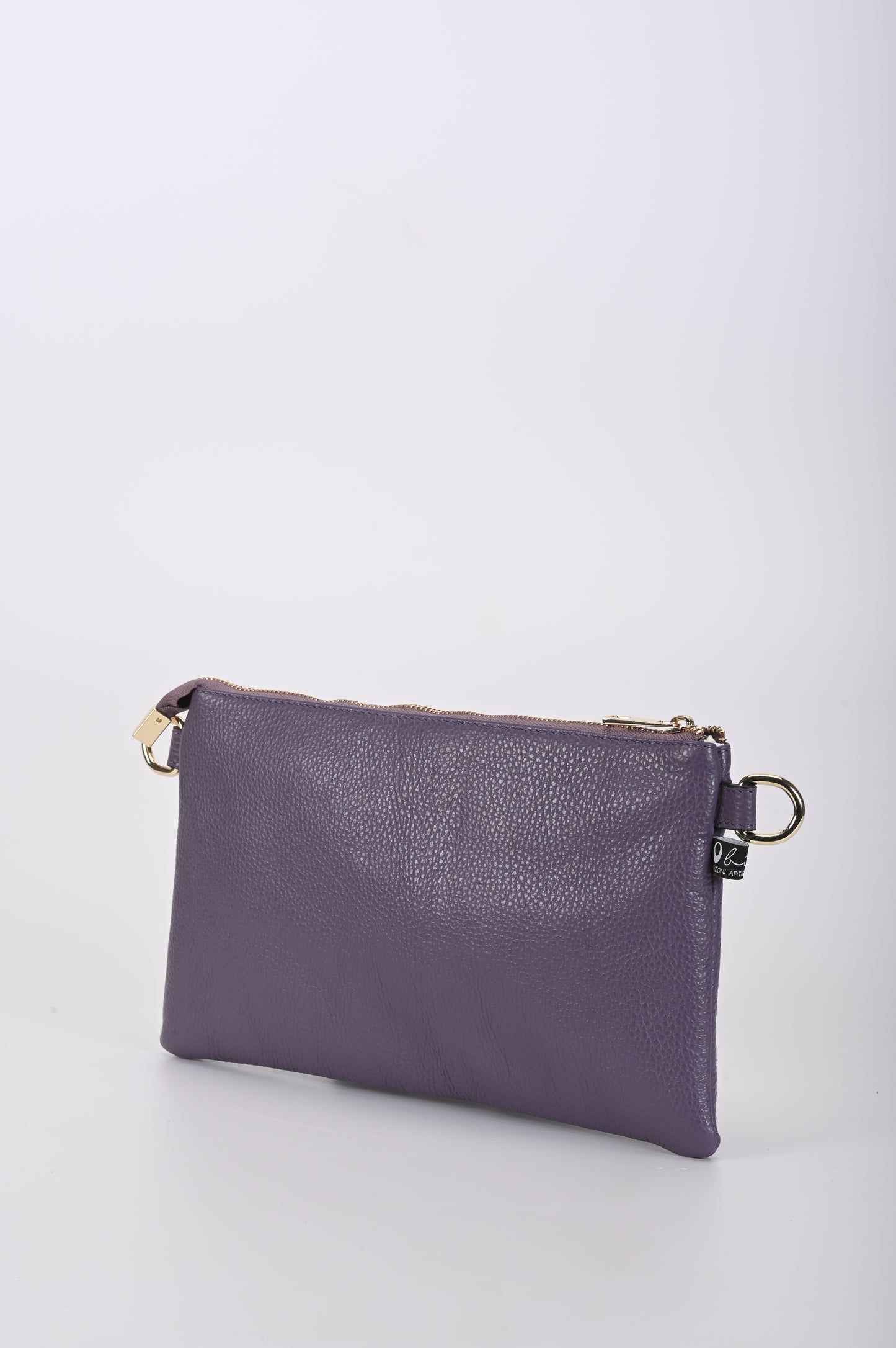 Borsa Mixina in pelle viola