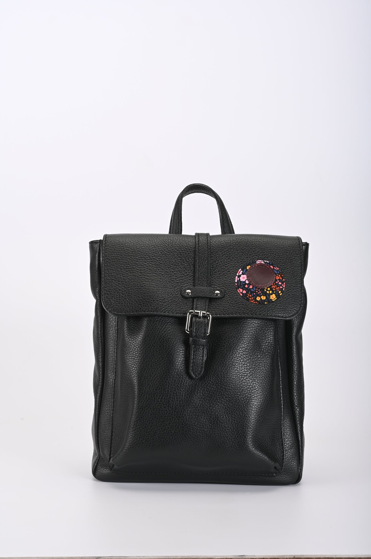 Zaino in pelle nera