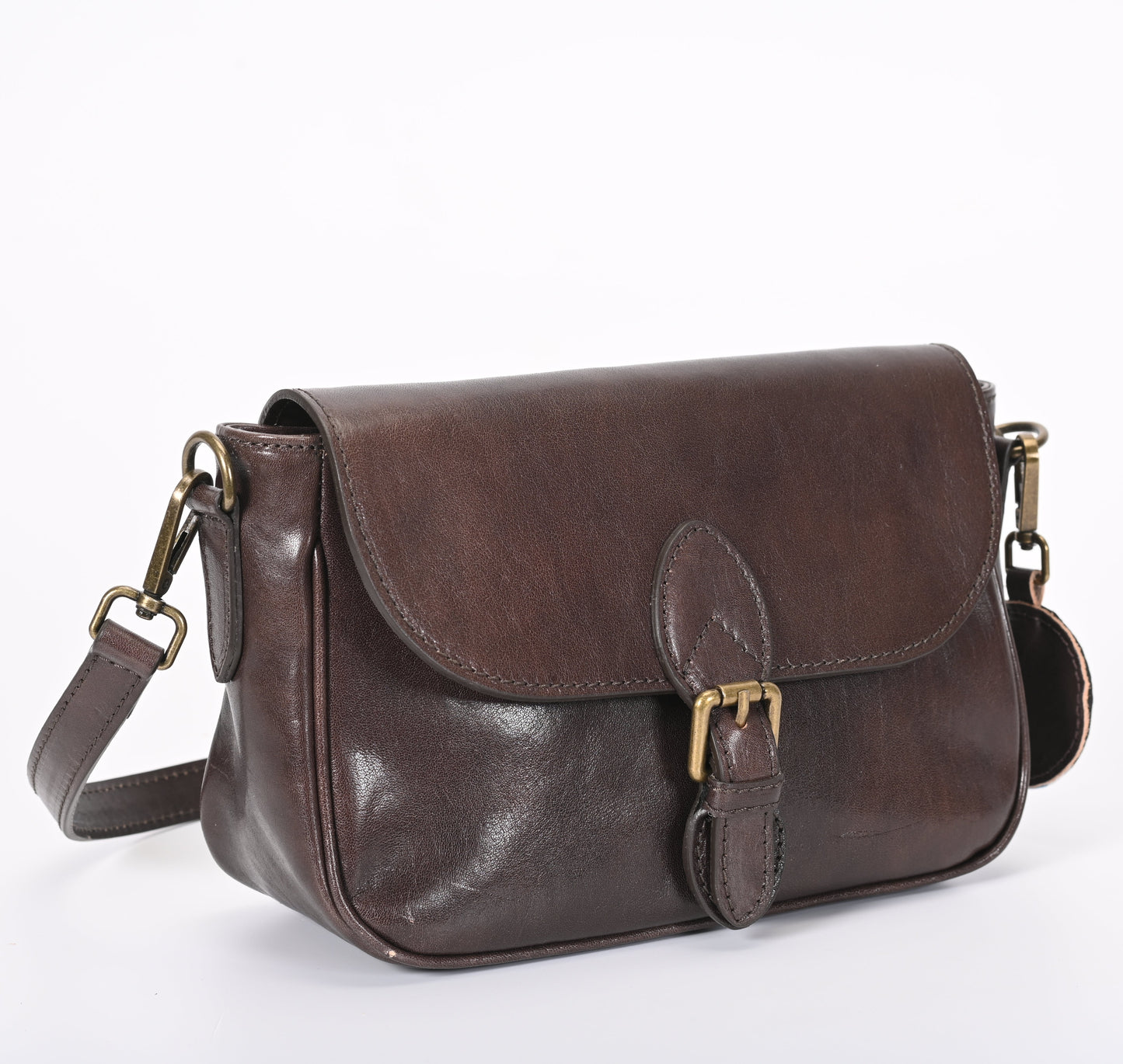 Borsetta pelle marrone