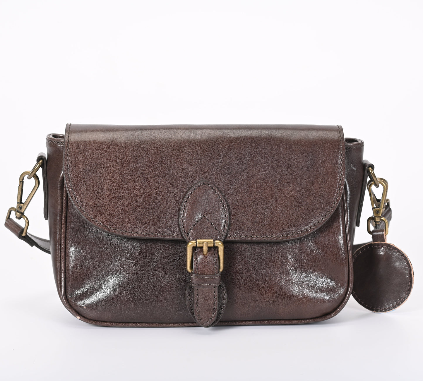 Borsetta pelle marrone