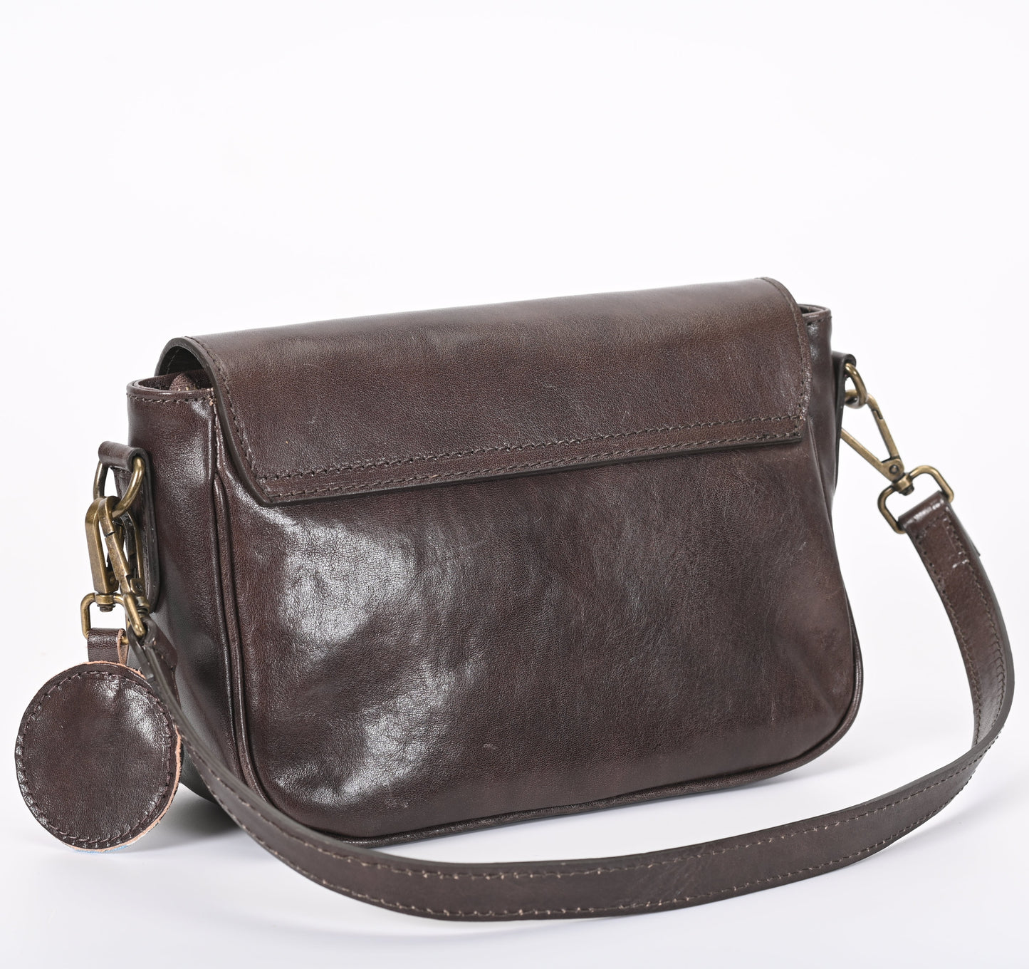 Borsetta pelle marrone