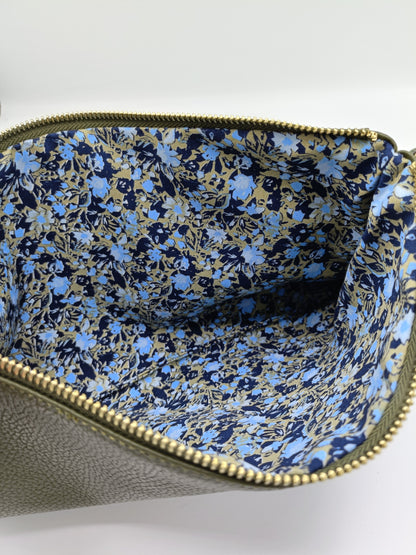 Borsa Mixina in vera pelle testa di moro